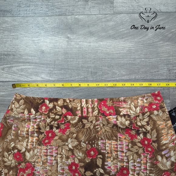 Sag Harbor A Line Knee Length Skirt Size 14 - Picture 3 of 5